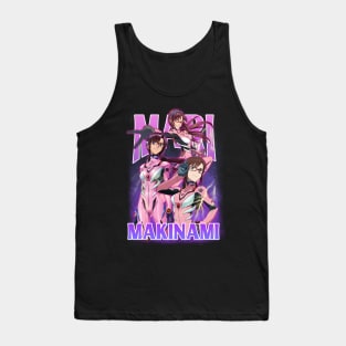 Bootleg Anime Evangelion Mari Makinami Illustrious Tank Top